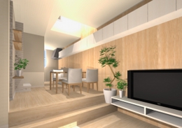 木幡御蔵山内観パース03